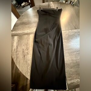 Liora Fitted Black Strapless Dress Size Small-New With Tags